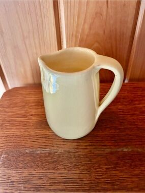 TAG Pale Yellow Ceramic Pitcher